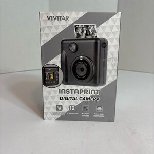 Vivitar Instaprint Black Digital Camera